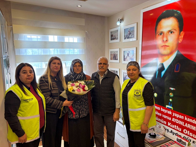Şehit Anneleri Anneler Günü’nde unutulmadı