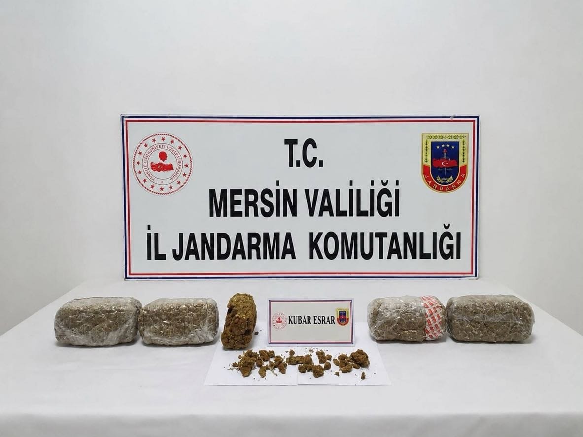 Jandarma, 6 bin 300 gram uyuşturucu madde ele geçirdi