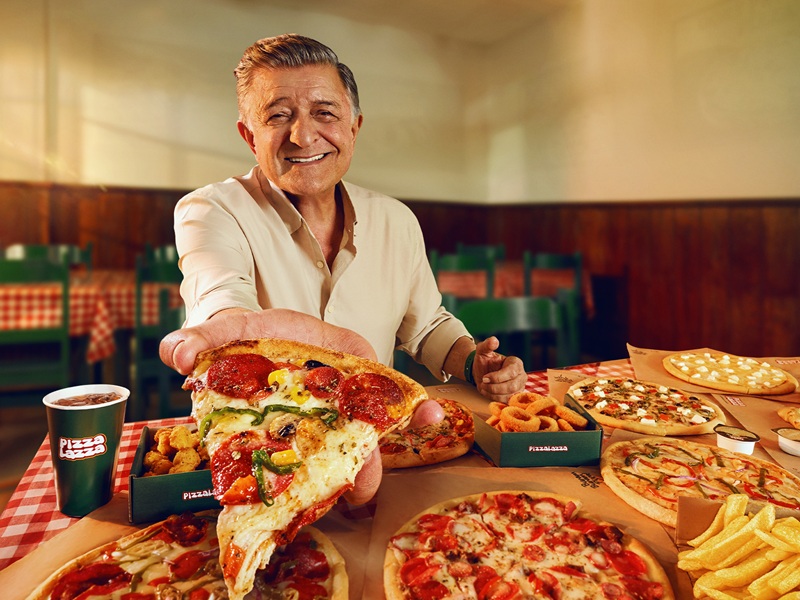 Yılmaz Vural, PizzaLazza’nın yeni reklam yüzü oldu