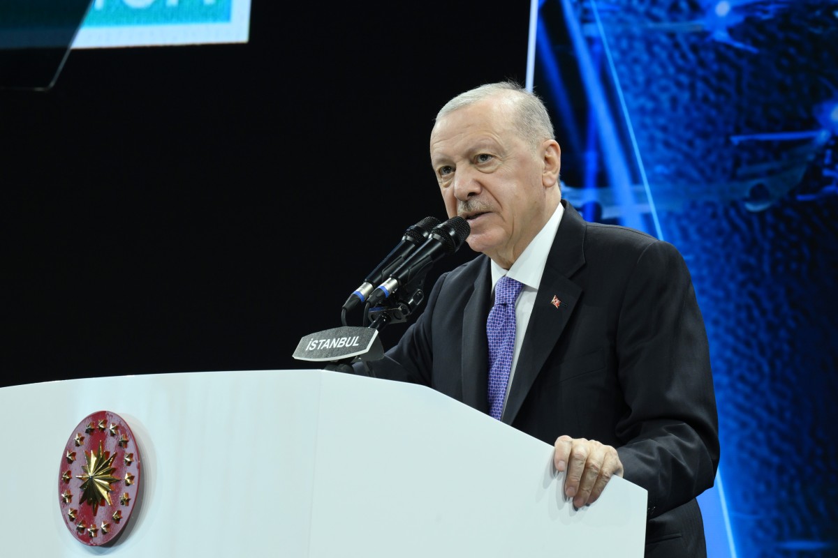 Cumhurbaşkanı Erdoğan, İstanbul Havalimanı'nda konuştu