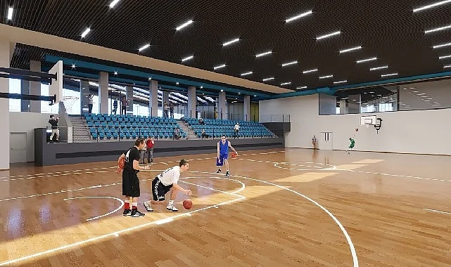 Büyükşehir'den Çiğli'ye yarı olimpik havuzlu spor tesisi