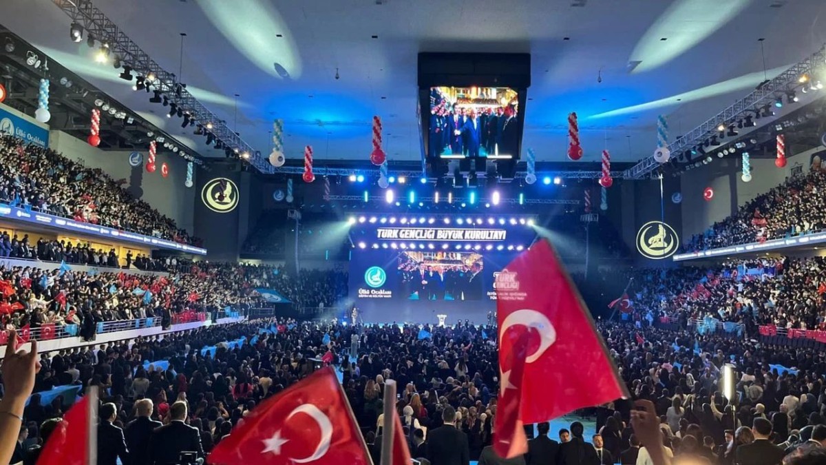 Türk Gençliği Büyük Kurultayı Ankara’da yapıldı