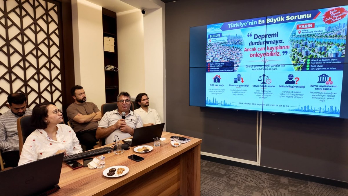 Kentsel dönüşüm için ortak akıl vurgusu