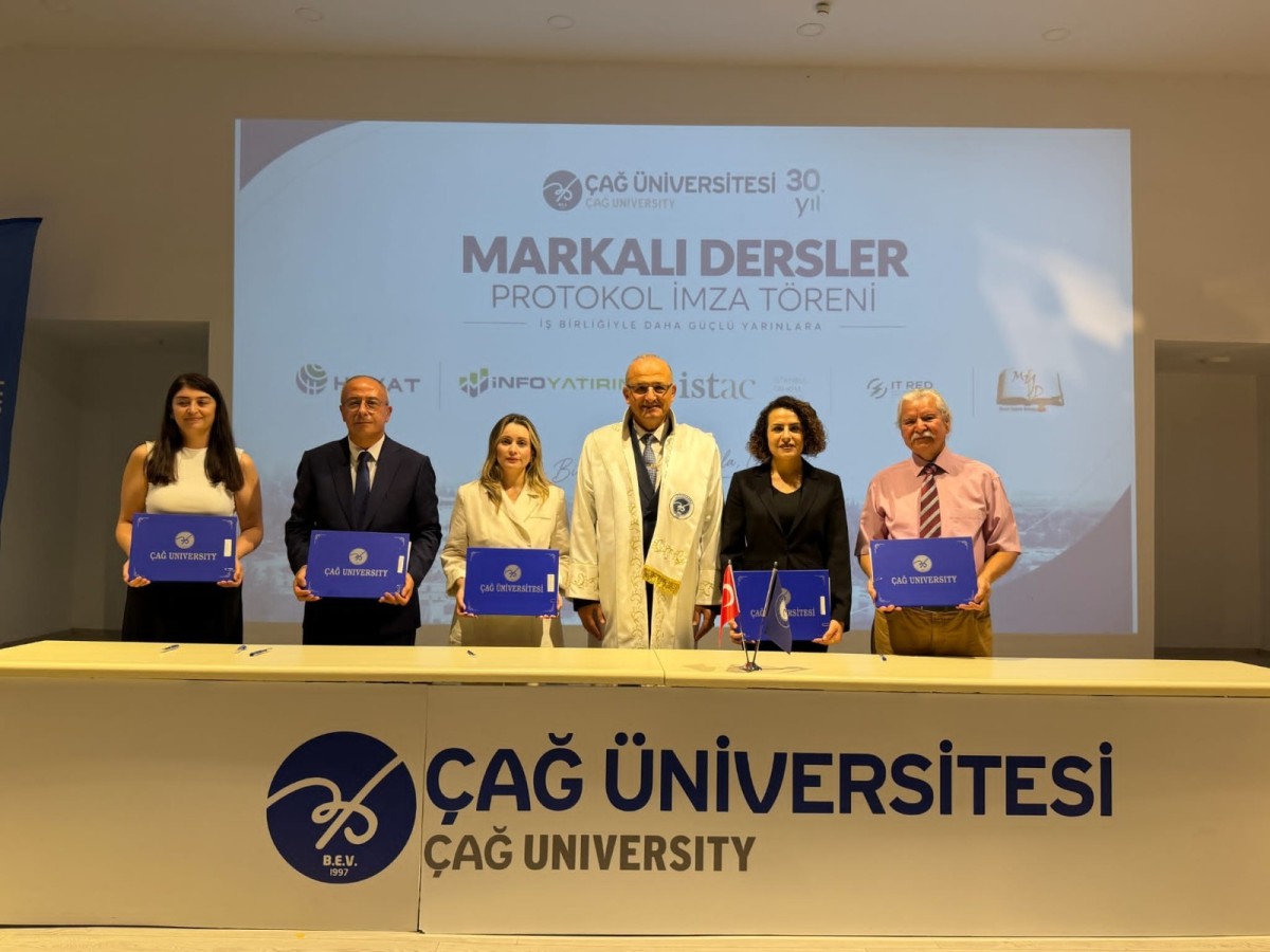 Çağ Üniversitesi’nde 40 markalı ders